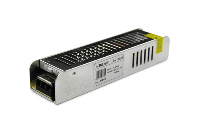 Блок питания 24V 100W 4.17A IP20 Блок питания 24V 100W 4.17A IP20